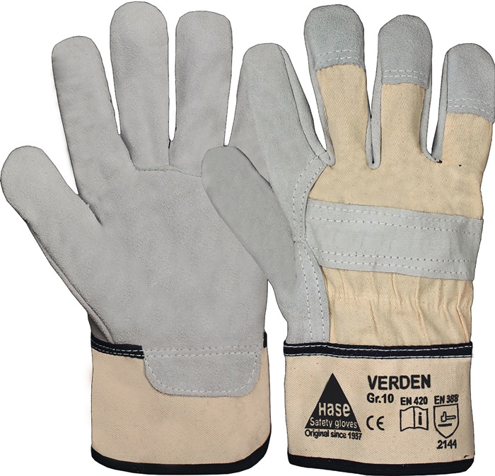 Handschuhe Verden Gr.10 natur/beige EN 388 PSA II HASE
