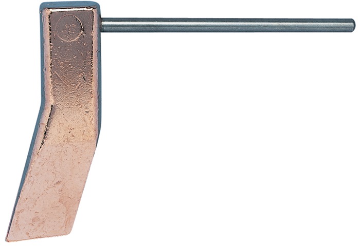 Kupferstück Hammerform,gekr.350g KAYSER