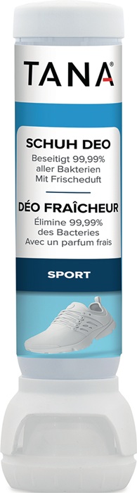 Schuhdeo DEO Fresh 100ml antibakteriell Duo-Sprühkopf TANA