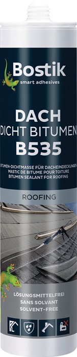 Bitumen-Dachdichtstoff B535 schwarz 300ml Kartusche BOSTIK